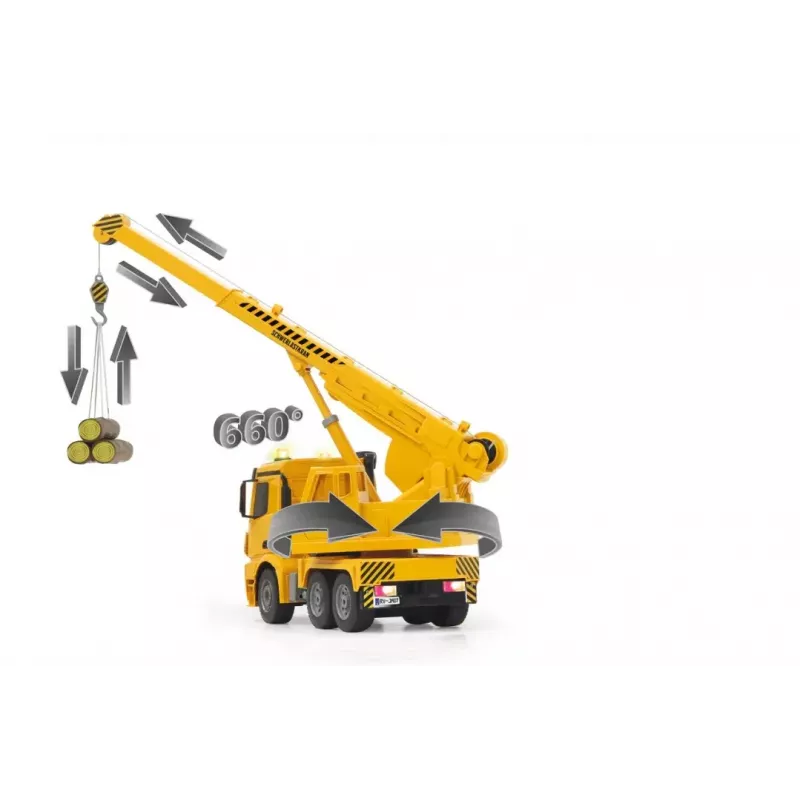 RC celtņa kravas automašīnas modelis Jamara Mercedes Arocs