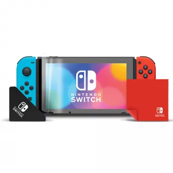 PDP Nintendo Switch & OLED Multi Screen Protector Kit, ekrāna aizsargs, Nintendo Switch, caurspīdīgs, izturīgs pret skrāpējumiem, triecienizturīgs, caurspīdīgs ekrāna aizsargs, Nintendo