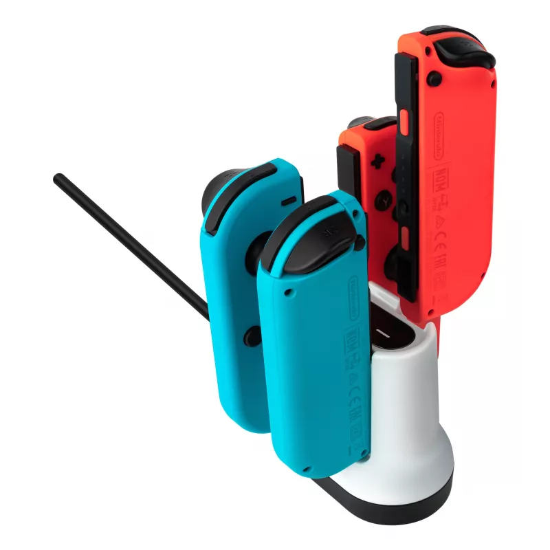 PDP Joy-Con Charging Shuttle, iekštelpām, 1,524 m, balta
