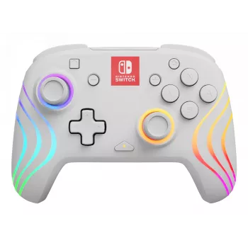 PDP Afterglow Wave balts spēļu kontrolieris analogais / digitālais Nintendo Switch, Nintendo Switch OLED