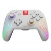 PDP Afterglow Wave balts spēļu kontrolieris analogais / digitālais Nintendo Switch, Nintendo Switch OLED