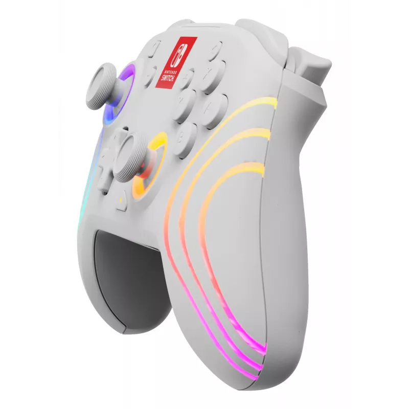 PDP Afterglow Wave balts spēļu kontrolieris analogais / digitālais Nintendo Switch, Nintendo Switch OLED