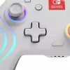 PDP Afterglow Wave balts spēļu kontrolieris analogais / digitālais Nintendo Switch, Nintendo Switch OLED