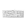 CHERRY KC 1000 vadu tastatūra, gaiši pelēka, USB (QWERTY - UK)
