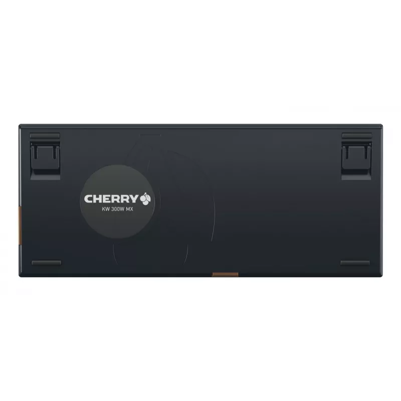 Mehāniskā tastatūra Cherry KW 300W MX 75% vadu USB + Bluetooth QWERTY UK fona apgaismojums melns/vara/pelēks