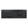 CHERRY Stream desktop ultimate tastatūra Pele iekļauta Mājas/Biroja USB + RF Wireless + Bluetooth AZERTY Francūžu Melna