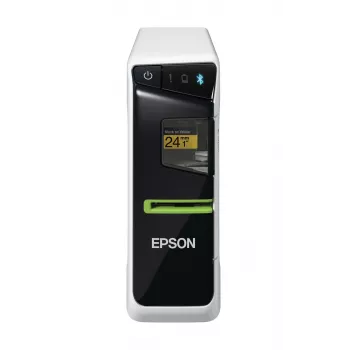 Epson LabelWorks LW-600P (kontinentālā un Apvienotās Karalistes tipa maiņstrāvas adapteris), termopārnese, 180 x 180 DPI, 15 mm/s, vadu un bezvadu, melna, pelēka
