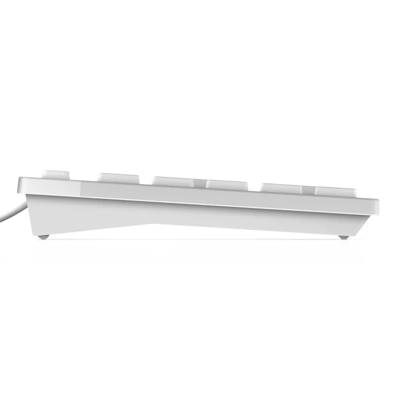 DELL vadu tastatūra - KB216 - vācu (QWERTZ) - balta, pilna izmēra (100%), vadu, USB, QWERTZ, balta