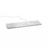 DELL vadu tastatūra - KB216 - vācu (QWERTZ) - balta, pilna izmēra (100%), vadu, USB, QWERTZ, balta
