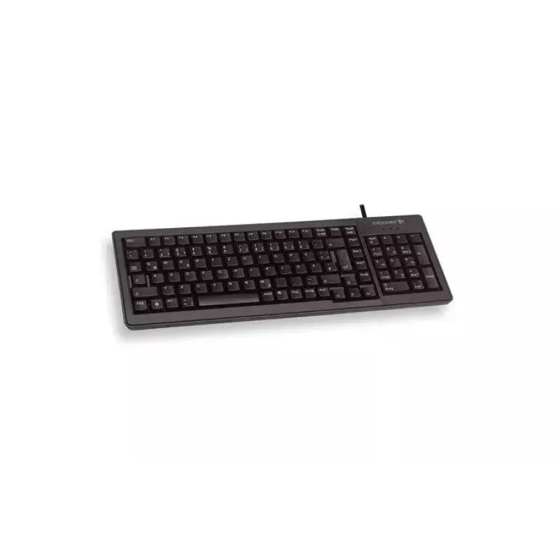 CHERRY XS G84-5200 KOMPAKTA KLaviatūra, vadu, USB/PS2, melna, (QWERTY - UK)