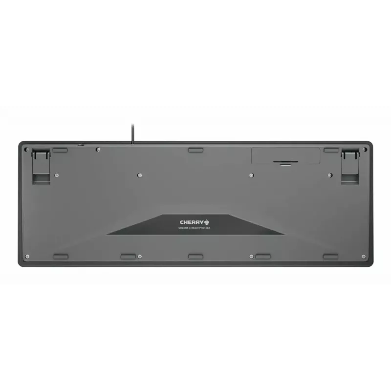 Cherry STREAM PROTECT tastatūra, franču izkārtojums, melna, USB