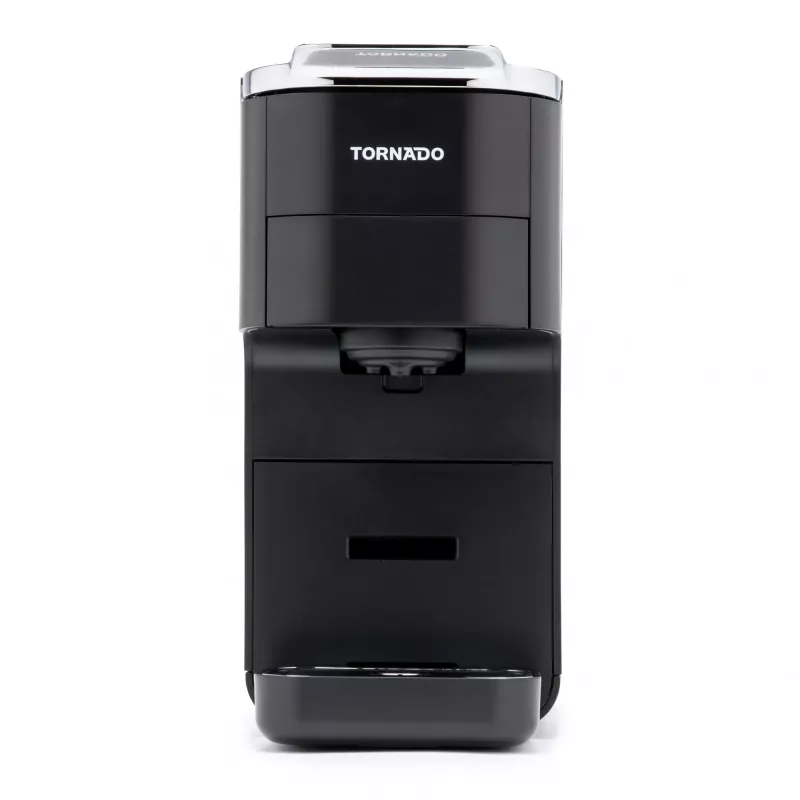 TORNADO TCM7042-GS | 5-in-1 Multi-Capsule Coffee Machine, Kapsulu kafijas automāts, 1,5 L, Kafijas kapsula, Malta kafija, 1350 W, Melns