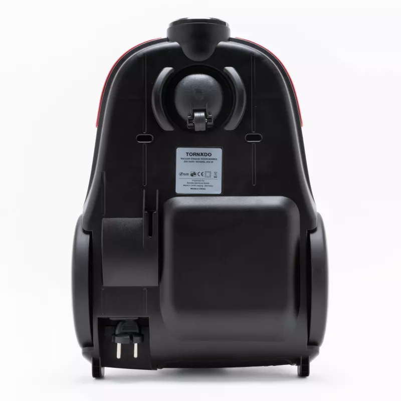 TORNADO VCCKC800RCL 800 W bezmaisa cilindriskā putekļsūcējs ar 7 m kabeli