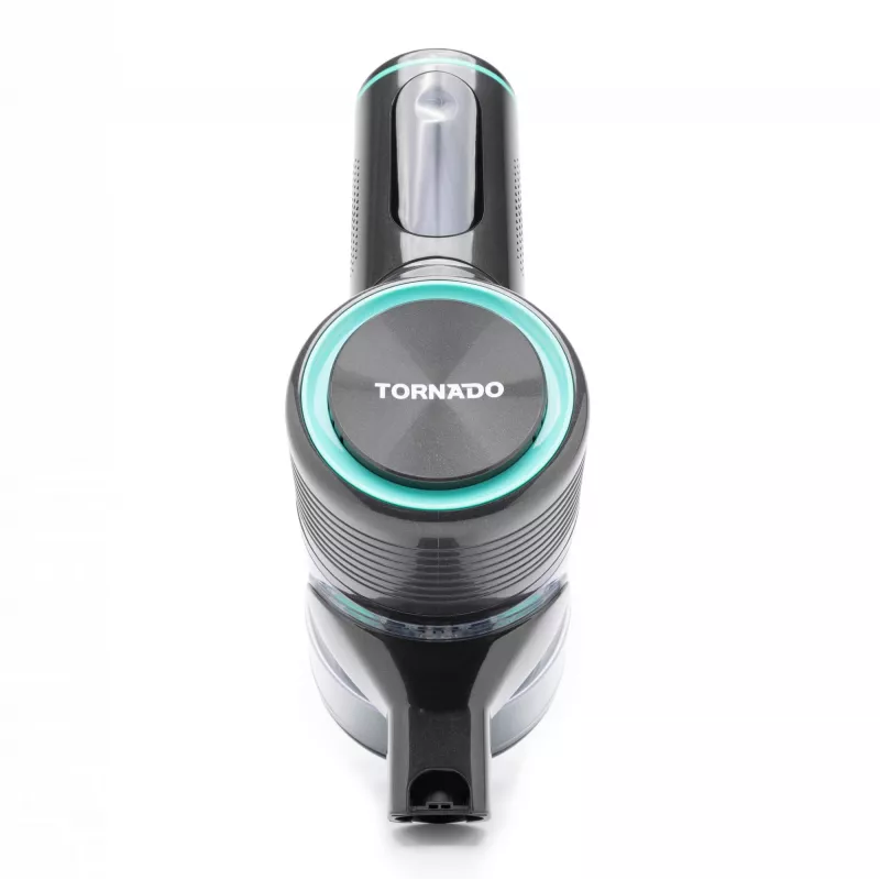 TORNADO VCHSD300GC | 300 W bezvada rokas putekļu sūcējs ar HEPA filtru un LED uzgaļa apgaismojumu
