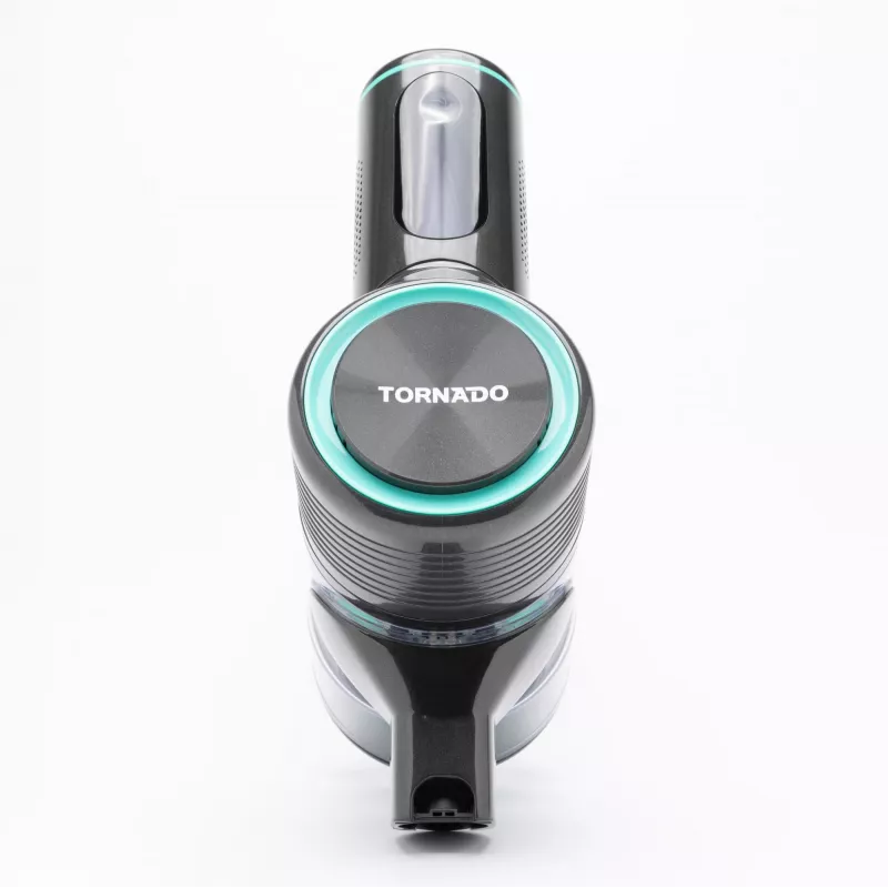 TORNADO VCHSD300GC | 300 W bezvada rokas putekļu sūcējs ar HEPA filtru un LED uzgaļa apgaismojumu
