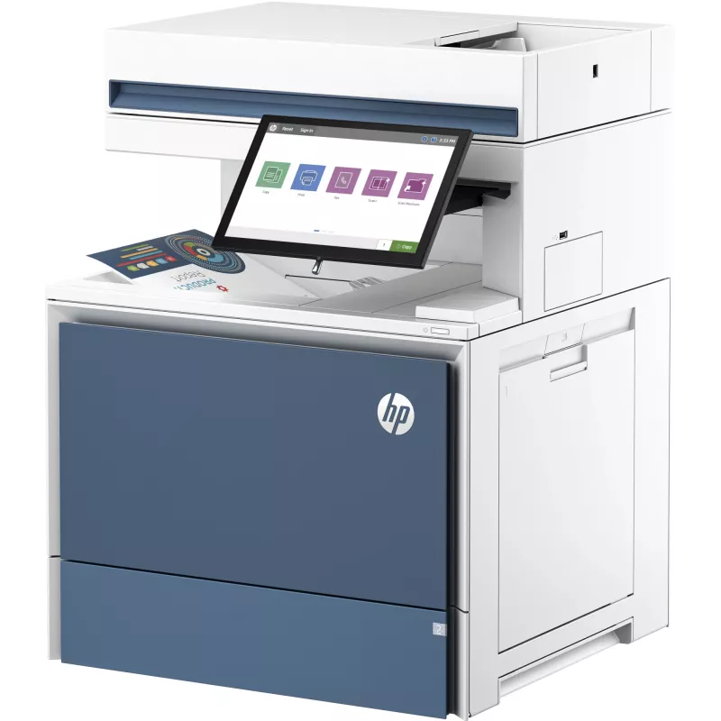 HP Color LaserJet Enterprise Flow MFP 6800zf Printer, Laser, Colour printing, 1200 x 1200 DPI, A4, Direct printing, Grey