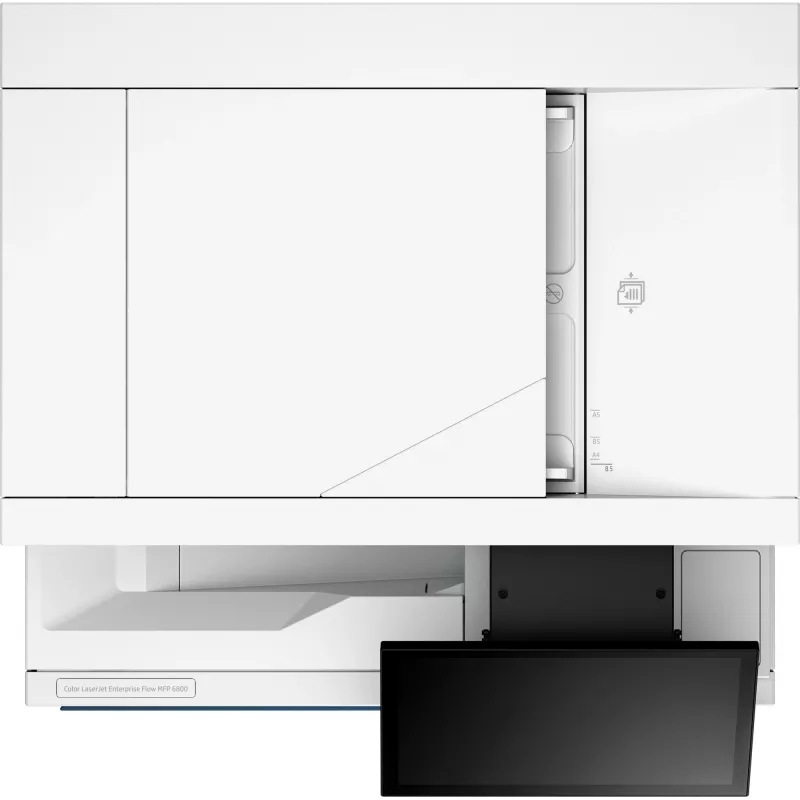 HP Color LaserJet Enterprise Flow MFP 6800zf Printer, Laser, Colour printing, 1200 x 1200 DPI, A4, Direct printing, Grey