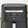 Karstā gaisa fritieris Tefal Easy Fry & Grill EY8018 6,5 L 1,5 kg 1830 W skārienjutīgs LCD brīvi novietojams melns