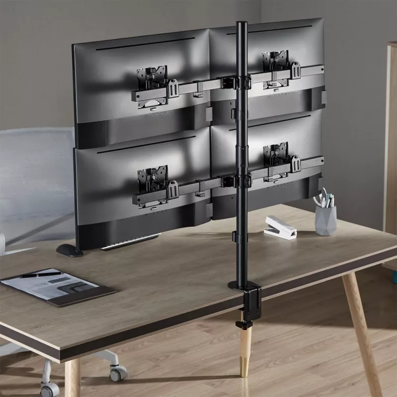 InLine galda kronšteins 4x TV / LED / TFT displejam līdz 81cm 32 collas maks. 9kg