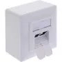 Kontaktligzda InLine 76842A 2 x RJ-45 balta tīkla kabelis Cat 6a