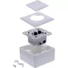 Kontaktligzda InLine 76842A 2 x RJ-45 balta tīkla kabelis Cat 6a