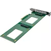 InLine 76660O Iekšējais U.2 Adapteris PCIe Vīrišķā tipa 4 Gbit/s