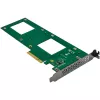 InLine 76660O Iekšējais U.2 Adapteris PCIe Vīrišķā tipa 4 Gbit/s