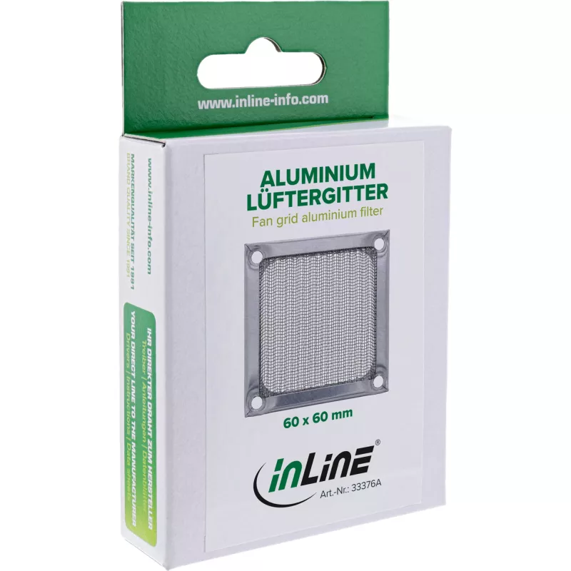 InLine ventilācijas režģis ar alumīnija filtru InLine 33376A