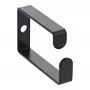 Kabeļa kronšteins InLine 43x70mm metāls melns — universāls kabeļu turētājs, 12.3×70×55 mm