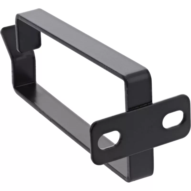 Kabeļu kronšteins InLine 19110T metāla 44,4×102,8×80 mm melns, universāls