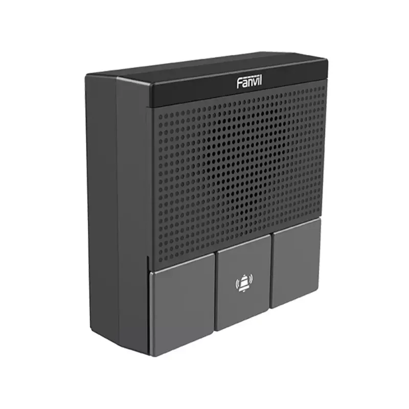 Audio domofona sistēma Fanvil A10 melna pelēka