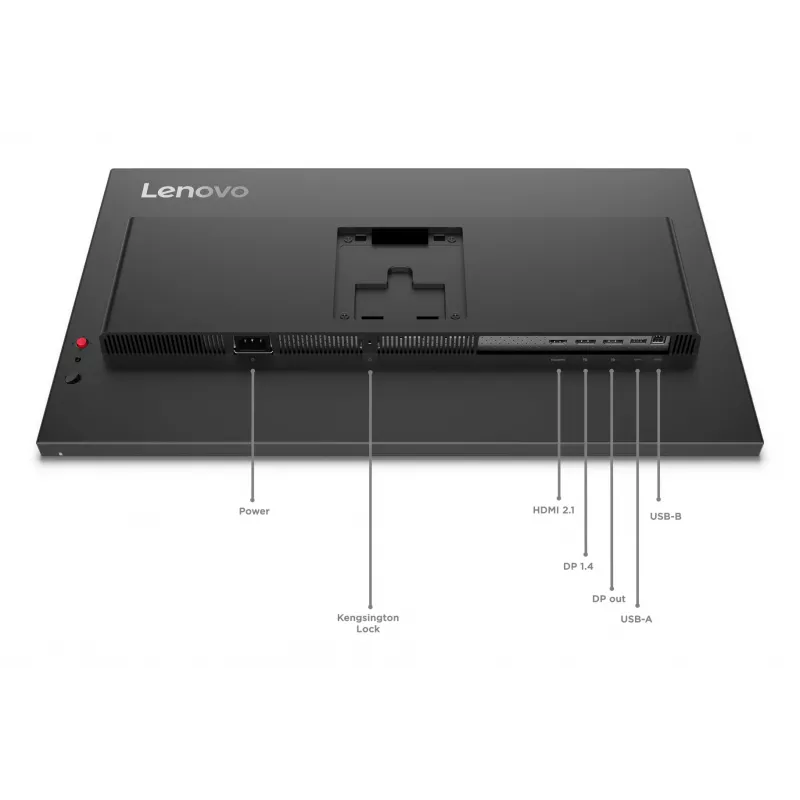 Lenovo ThinkVision P27Q-40 monitors, 68,6 cm (27 collas), 2560 x 1440 pikseļi, Quad HD, LED, 6 ms, melns