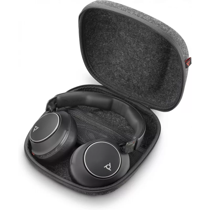 Macs HP Voyager Surround 80/85 UC — Mīksts maciņš, Melns