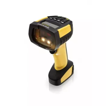 Rokas svītrkoda lasītājs Datalogic PM9600-DKHP433RB 1D/2D lāzers Melns Dzeltens