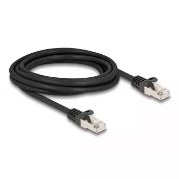 DeLOCK kabelis RJ50 vīrišķais uz RJ50 vīrišķais S/FTP 3 m melns