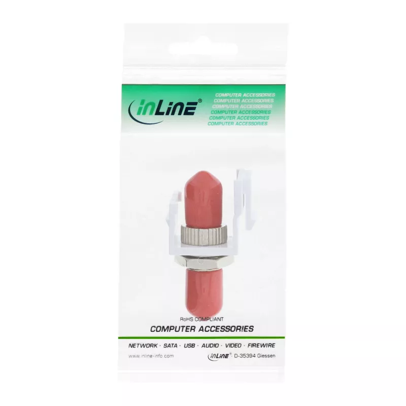 Šķiedru optiskais Keystone Saspiežamais adapters InLine 89988D