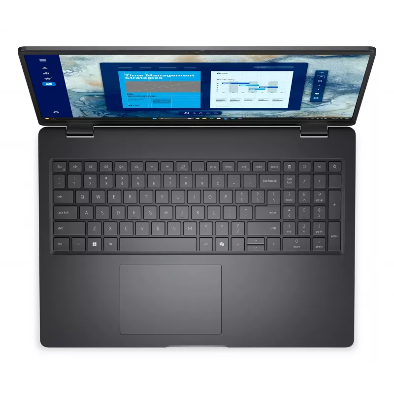 DELL Pro 16 PC16250 Intel Core Ultra 5 225U klēpjdators 40,6 cm (16 collas) Full HD+ 16 GB DDR5-SDRAM 512 GB SSD Wi-Fi 6E (802.11ax) Windows 11 Pro vācu valoda melns