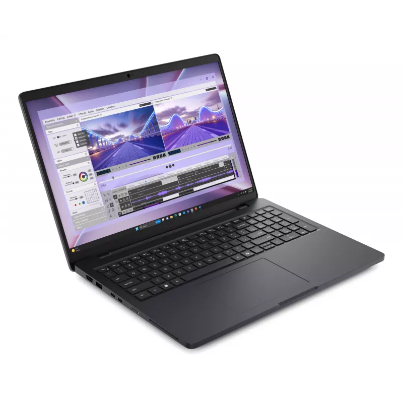 DELL Pro Max 16 MC16250 Intel Core Ultra 7 265H Mobilā darbstacija 40,6 cm (16 collas) Full HD+ 32 GB DDR5-SDRAM 1 TB SSD NVIDIA RTX PRO 1000 Blackwell Wi-Fi 7 (802.11be) Windows 11 Pro Vācu Melns