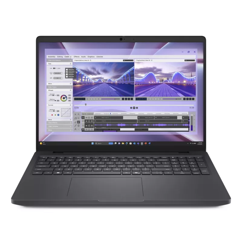 DELL Pro Max 16 MC16250 Intel Core Ultra 7 265H mobilā darbstacija 40,6 cm (16 collas) Full HD+ 32 GB DDR5-SDRAM 1 TB SSD NVIDIA RTX PRO 2000 Blackwell Wi-Fi 7 (802.11be) Windows 11 Pro vācu Melns