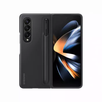 Mobilā tālruņa maciņš-apvalks Samsung EF-OF93PCBEGWW Galaxy Z Fold4, melns, galda statīvs