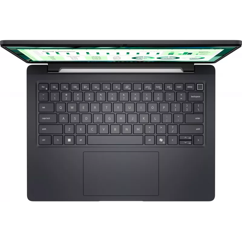 DELL Pro Max 14 MC14250 Intel Core Ultra 7 265H Mobilā darbstacija 35,6 cm (14 collas) Full HD+ 32 GB LPDDR5x-SDRAM 1 TB SSD NVIDIA RTX PRO 500 Melnswell Wi-Fi 7 (802.11be) Windows 11 Pro Vācu Melns