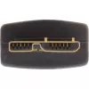 InLine USB 3.2 Gen.1 kabelis Type A vīr. / Micro B vīr., melns, 1,5m