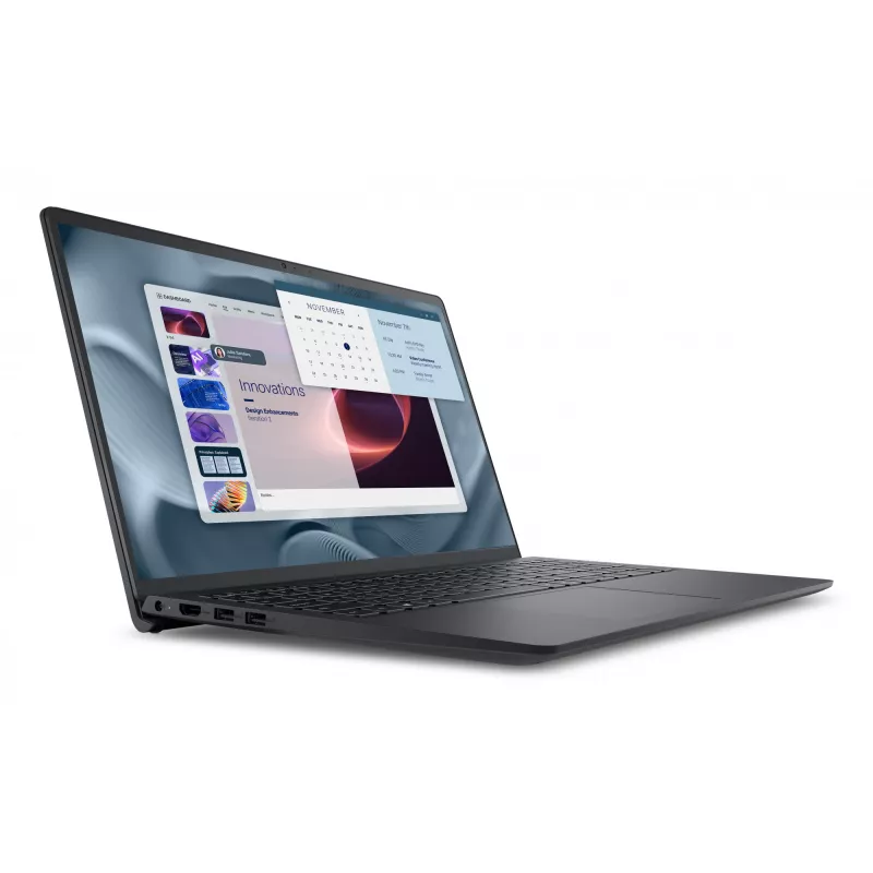 DELL Pro 15 Essential PV15250 Intel® Core™ i5 i5-1334U Portatīvais dators 39,6 cm (15,6 collas) Full HD 16 GB DDR5-SDRAM 512 GB SSD Wi-Fi 6 (802.11ax) Windows 11 Pro Vācu Melns