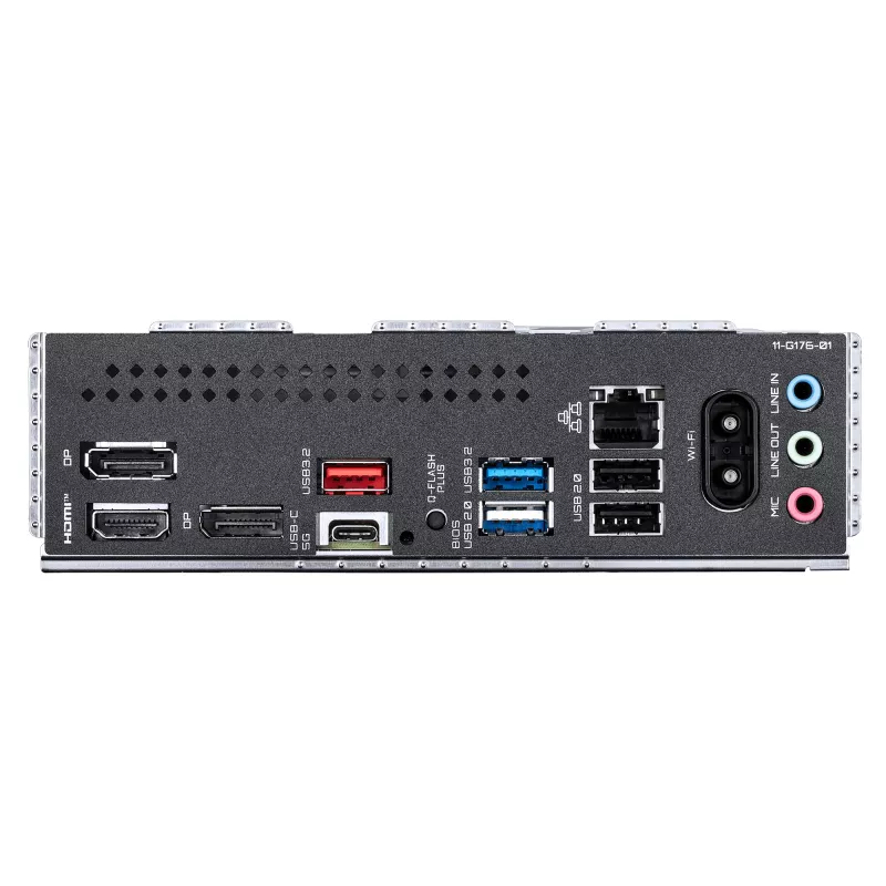 GIGABYTE B840M GAMING PLUS WIFI6E mātesplate - AMD Ryzen 9000 procesori, 8+2+2 fāžu VRM, līdz 8200MHz DDR5(O.C), 2xPCIe 4.0 M.2, Wi-Fi 6E, 1GbE LAN, USB 3.2 Gen 2