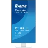 27 collu IIYAMA ProLite XB2797QSU-W1 IPS Quad HD (2560x1440) LED monitors, 178° skata leņķis, USB 3.2 centrmezgls, skaļruņi, VESA, regulējams augstums, balts