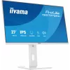 27 collu IIYAMA ProLite XB2797QSU-W1 IPS Quad HD (2560x1440) LED monitors, 178° skata leņķis, USB 3.2 centrmezgls, skaļruņi, VESA, regulējams augstums, balts