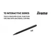 Interaktīvais plakanais panelis IIYAMA TE9813A-B2AG 97.5 collas (2.48 m) 4K Ultra HD 500 cd/m² Wi‑Fi Android 24/7 Melns