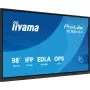 Interaktīvais plakanais panelis IIYAMA TE9813A-B2AG 97.5 collas (2.48 m) 4K Ultra HD 500 cd/m² Wi‑Fi Android 24/7 Melns
