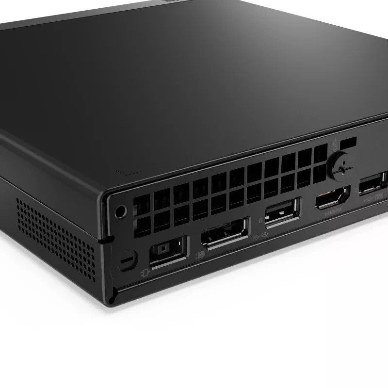 Lenovo ThinkCentre neo 55q Gen 6 AMD Ryzen™ 5 220 8 GB DDR5-SDRAM 256 GB SSD Mini PC Melns