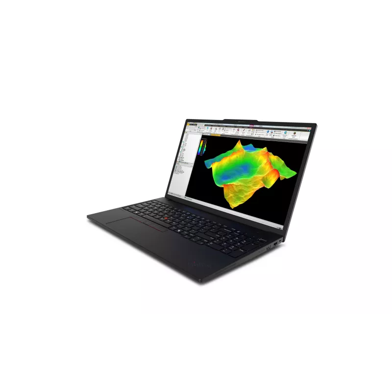 Lenovo ThinkPad P16s Gen 4 (Intel) Intel Core Ultra 7 265H Mobilā darbstacija 40,6 cm (16 collu) WUXGA 32 GB DDR5-SDRAM 1 TB SSD NVIDIA RTX PRO 1000 Blackwell Wi-Fi 7 (802.11be) Windows 11 Pro Vācu Melna